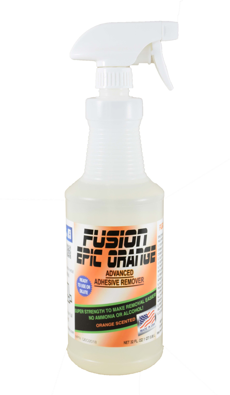 GT2111 FUSION EPIC ORANGE ADHESIVE REMOVER (QUART)